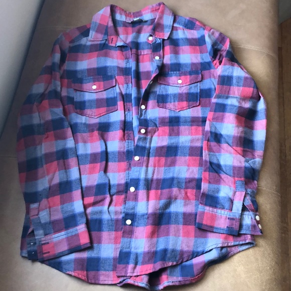 Rubbish Tops - Rubbish plaid shirt